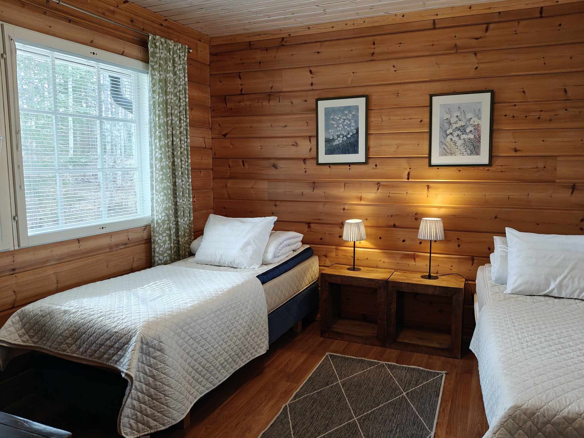 Villa Emälampi makuuhuone 2